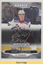 2019-20 Upper Deck MVP High Series Rookies Silver Script Ryan Lindgren READ 7ql
