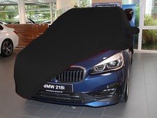 Vollgarage Car-Cover Schwarz mit Spiegeltaschen f�r BMW 2er Active Tourer U06