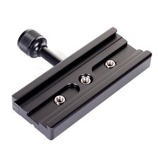 120Mm Arca-Swiss Quick Release Plate with QR Clamp Adapter with 3/8" 1/4" Screw