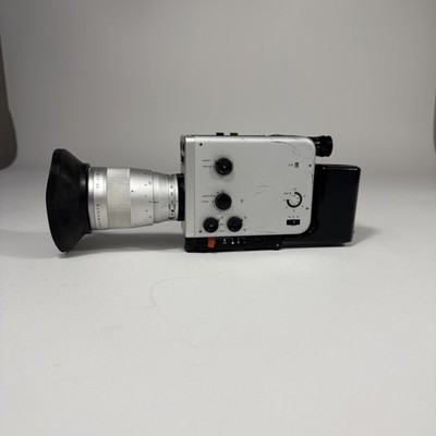 Braun Nizo 801 Macro Super 8 Camera - Working Electronics Braun Nizo 801 Macro Super 8 Camera - Working Electronics
