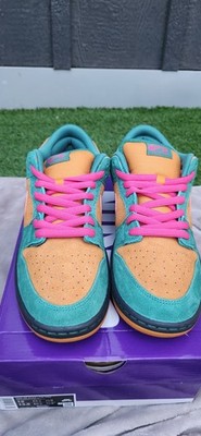 Nike SB Dunk Low Pro Green Noise Watermelon  Size 12 Mens HQ1625 301 Fast Ship
