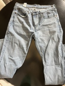 Levi’s Strauss 527 Straight Leg Denim Jeans Light Blue Sz 32x30