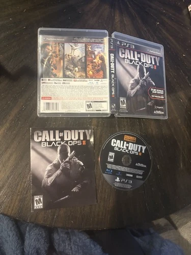 PlayStation 3 PS3 Game Call Of Duty Black Ops II CIB Complete In Box
