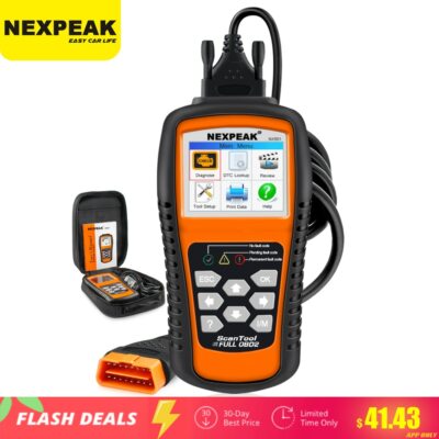 NX501 OBD2 Automotive Scanner OBDII Code Reader Diagnostic Tool Full OBD2 Scanne
