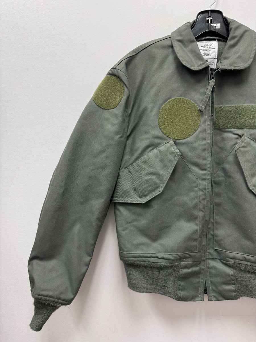 GENUINE USAF GREEN NOMEX FIRE RESISTANT SUMMER FLYERS JACKET