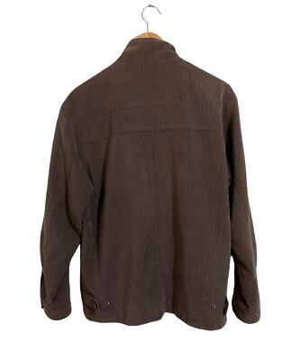 JACK TAYLOR Brown Corduroy Men's Vintage Jacket w/ Full Zip