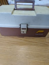 VINTAGE Plano Tackle Box Model 6303 - 3 Tier Fold Out Tray Fishing Made in USA