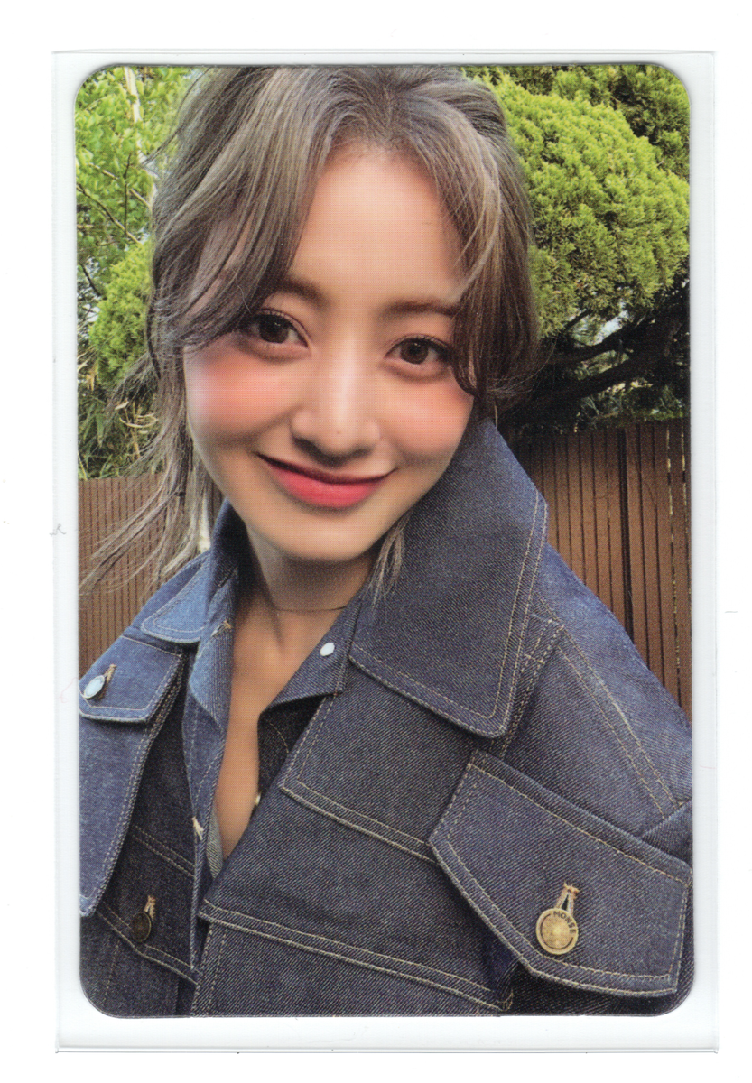 TWICE ジヒョ JIHYO ZONE サノク トレカ 2 Twice Jihyo Photocard | Zone | eBay