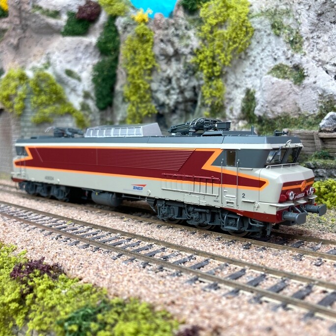 Locomotive électrique CC6534 Vénissieux logo Casquette LSMO