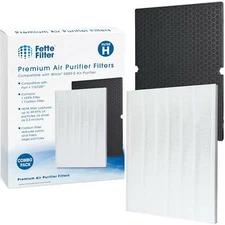 True Hepa Air Purifier Replacement Filter Compatible with Winix 116130 Filter H