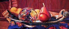 29.75 x 12.75 Art Mural Ceramic Fruits Backsplash Decor Tile 457