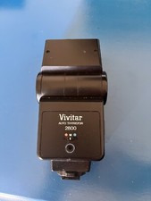 Vintage Vivitar Auto Thyristor 2600 D Shoe Mount Camera Flash