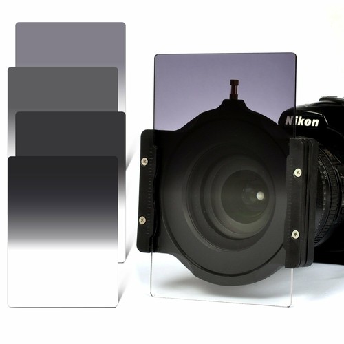 Zomei 10pcs Neutral Density ND2 ND4 ND8 ND16 Filters+77mm Adapter Ring&Holder - Picture 6 of 12