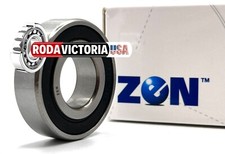 ZEN R12-2RS C3 EMQ Premium Sealed Ball Bearing, 3/4"x1-5/8"x7/16", R12rs
