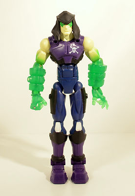 2006 Toxic Zartan Mercenary 8.5'' Sigma 6 Hasbro G.I. Joe & Cobra Action Figure