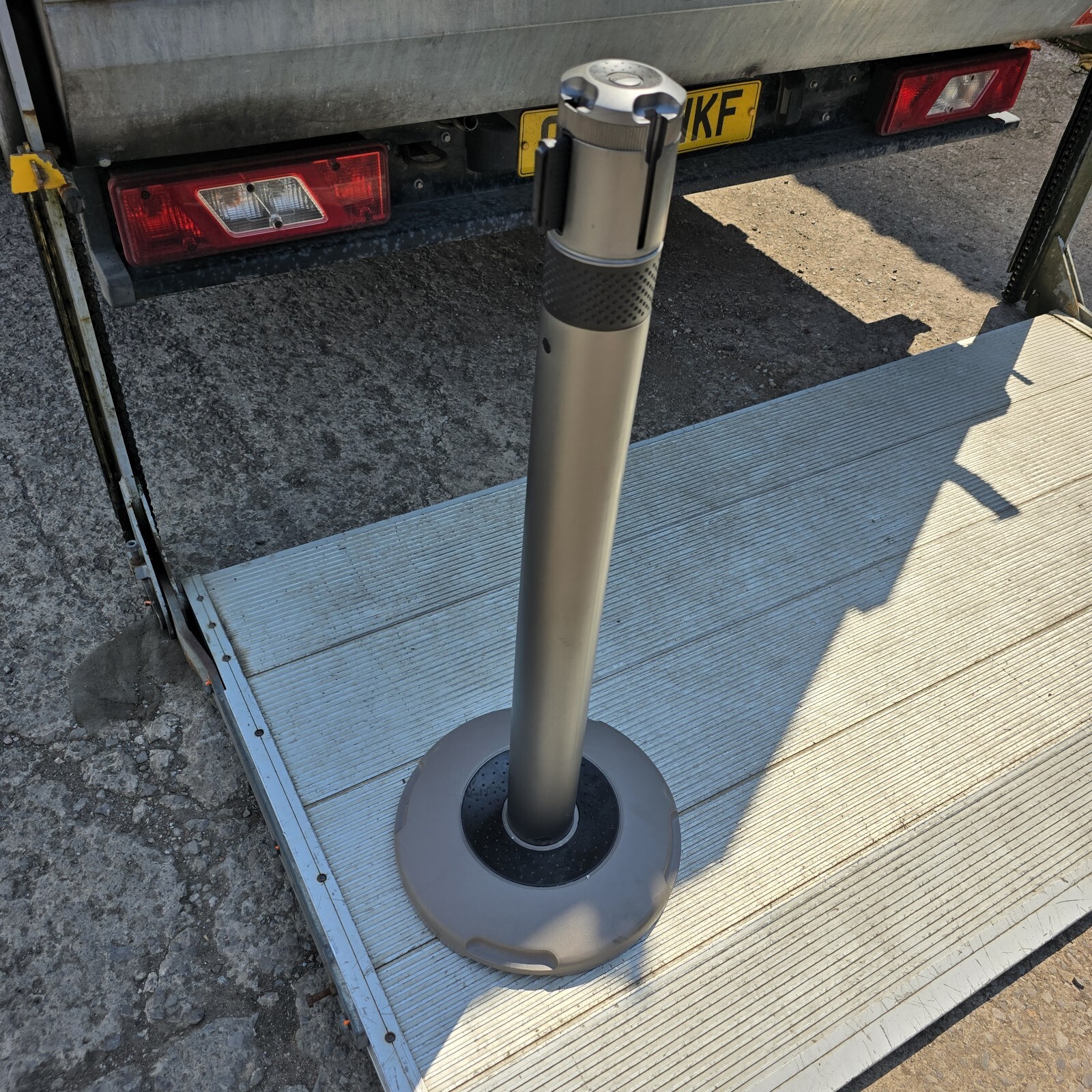 Retractable Safety Barrier