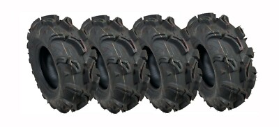 Maxxis Zilla 27x9-12 Atv Utv Tires Set of 4 27'' 6 Ply 27x9x12 Skinny 27-9-12