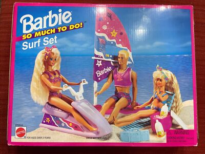 Vintage 1995 Barbie So Much To Do Picnic Set 67032-91 NEW SEALED