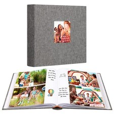5x7 Photo Album Extra Large Capacity Holds 240 Photos for Family Wedding Baby