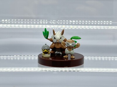 Rittai Pokemon Zukan 1/40 Nuzleaf Shiftry Figure Tomy 2003 A015