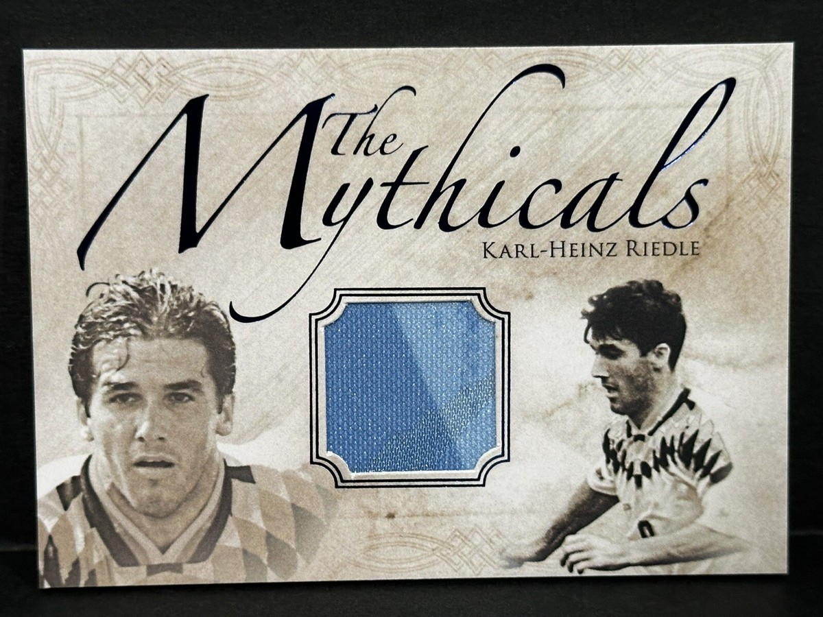 Carte Patch Hommage Karl-Heinz Riedle 2024 Futera Unique - #TB21 SP /10