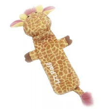 Coastal Pet Li'l Pals Plush Crinkle Dog Toy, 8.5 in (Giraffe)