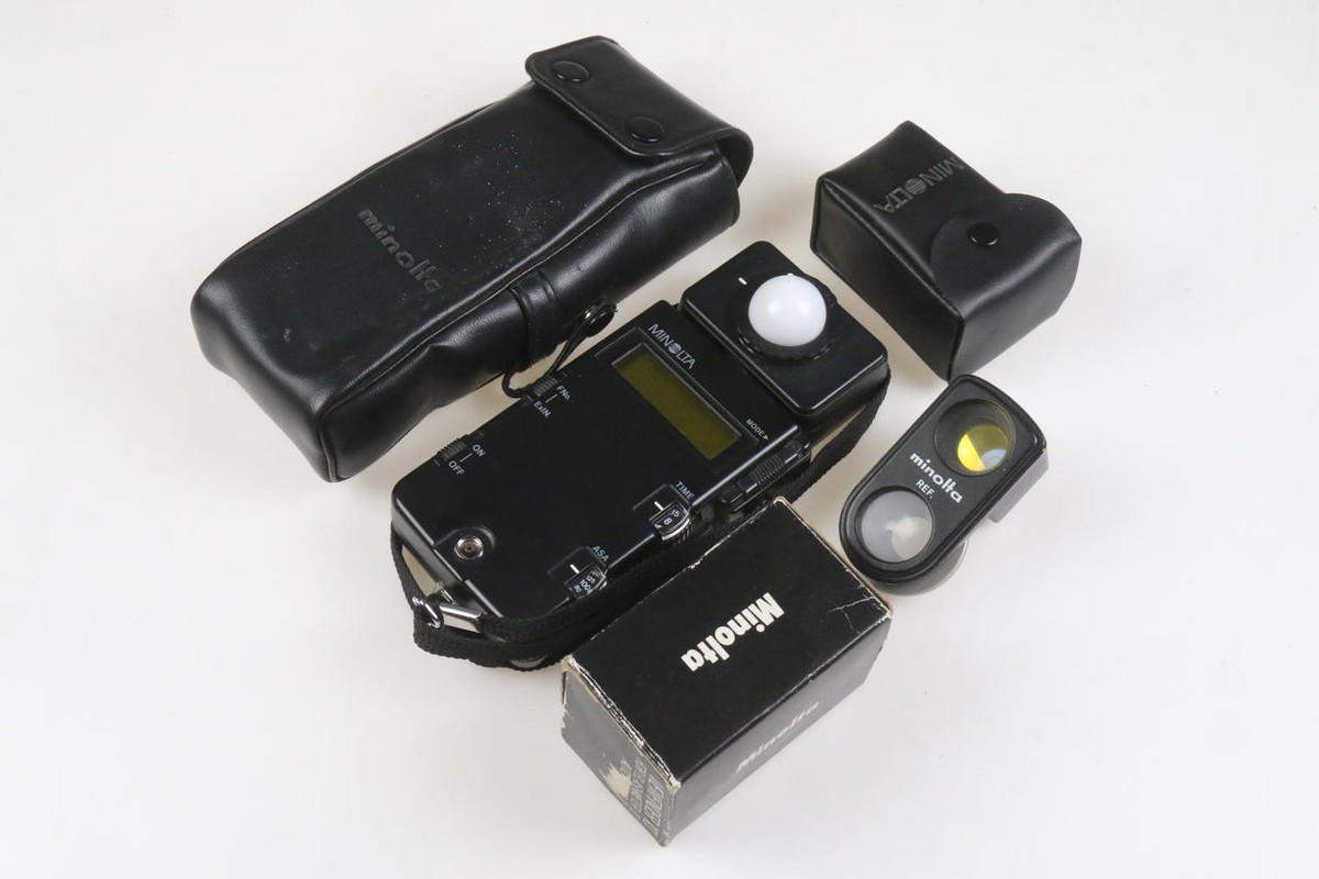 MINOLTA Flash Meter III Belichtungsmesser mit 10° Vorsatz