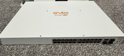 Aruba Instant On 1930 24 Port PoE Switch / 4X 1G/10G SFP+ | eBay