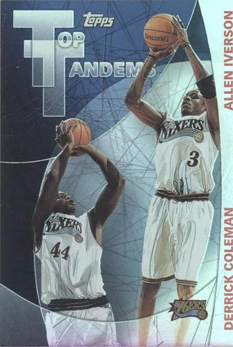 2002-03 Topps - Allen Iverson/Derrick Coleman #TT3
