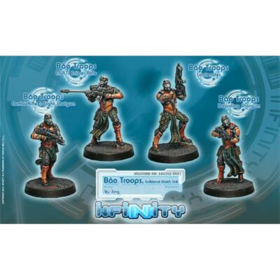 INFINITY 0401 Bao Troops, Judicial Watch Unit (Yu Jing) FACTORY SEALED