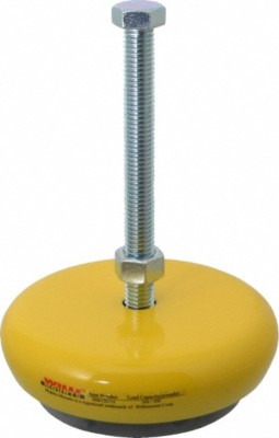 Gibraltar 500 Lb Capacity, 1/2-13 Thread, Zinc Stud, Machine Socket Mount Lev...