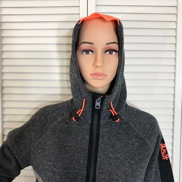 Superdry reflective online hoodie