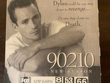 Beverly Hills 90210, Luke Perry, Vintage TV Guide Ad