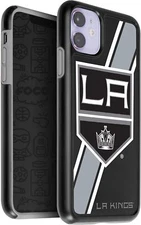 FOCO NHL Los Angeles Kings Dual Hybrid Case for iPhone 11 & XR (6.1")
