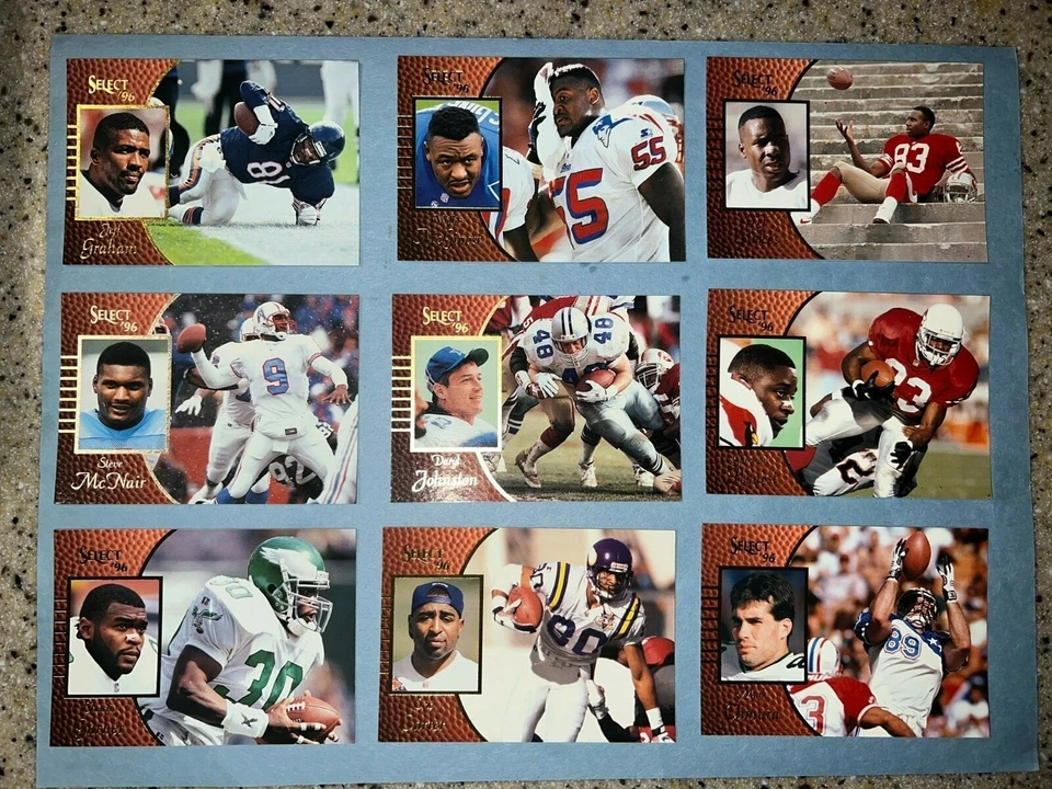 1996 PINNACLE SELECT FOOTBALL CARDS YOU CHOOSE 1-200 NFL CARD FREE SHIPPING - Image 4 of 4