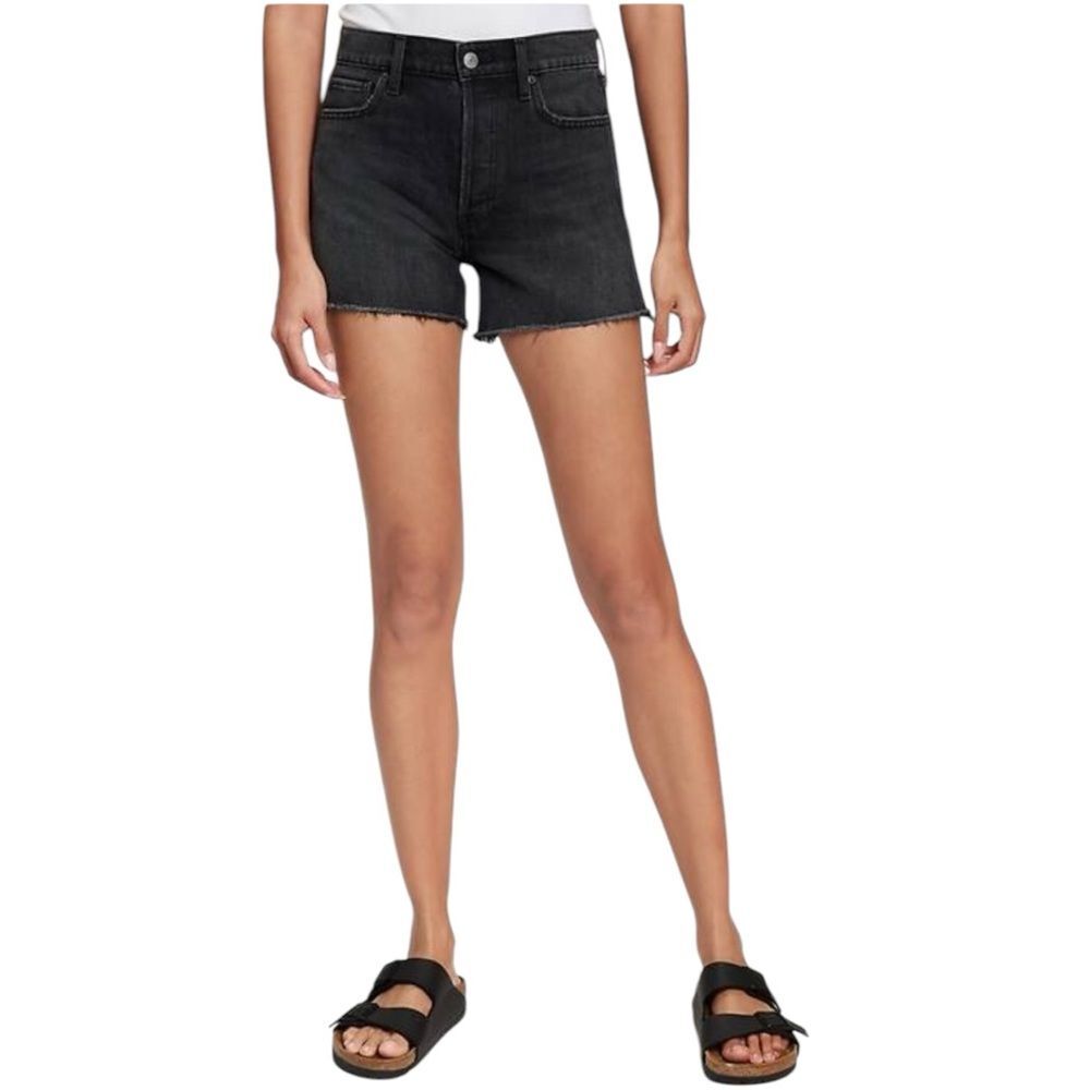 Gap Shorts Womens Inch Cheeky High Rise Size Petite Black