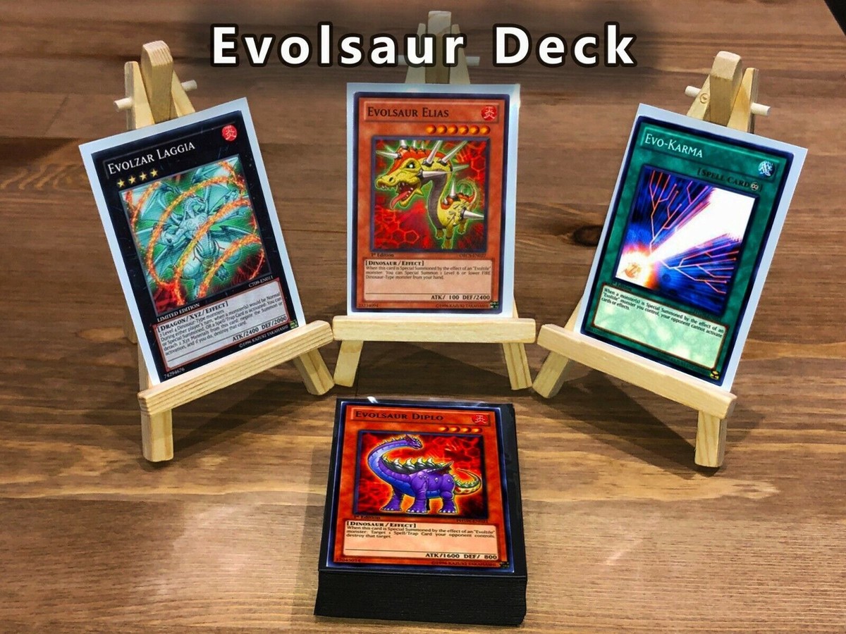 Yugioh Complete Evolsaur Deck 40 Cards Laggia Dolkka Solda Westl **HOT** +  Bonus | eBay