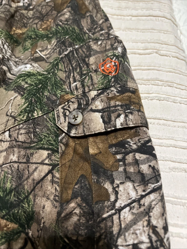 Game Winner Camo Cargo hunting Pant adjustable waist Size 10Youth - Image 3 of 4