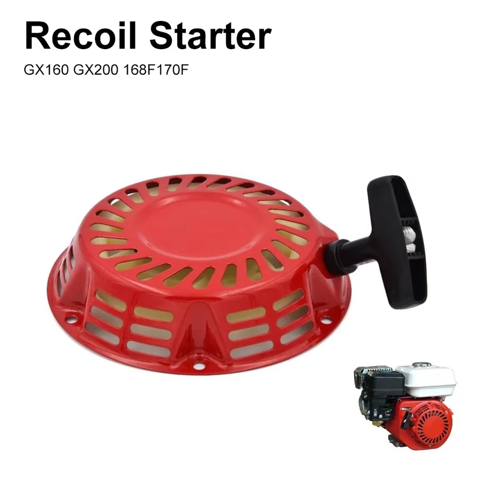démarreur à recul pour moteur Honda GX120 GX140 GX160 GX200 / GX 120 140 160 200 - Photo 3/4