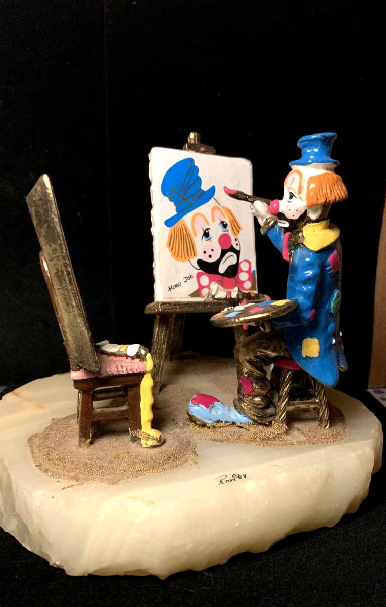 Hobo Joe Self Portrait of Clown by Ron Lee 1988 signed date