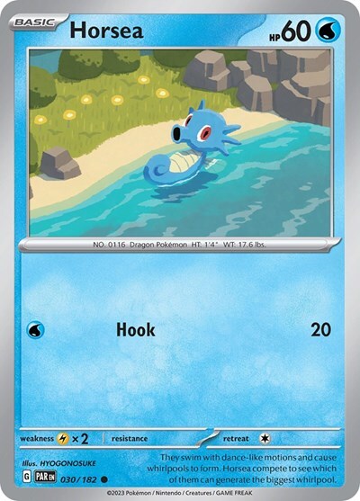 Pokemon Horsea (30/279) Paradox Rift LP