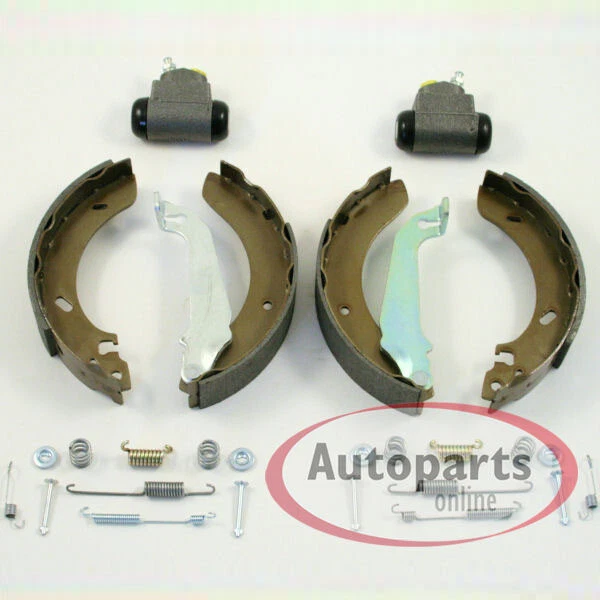 Bremstrommeln Ø 203 mm + Bremsbacken Radlager ABS Ring hinten für Renault Twingo - Bild 2 von 4