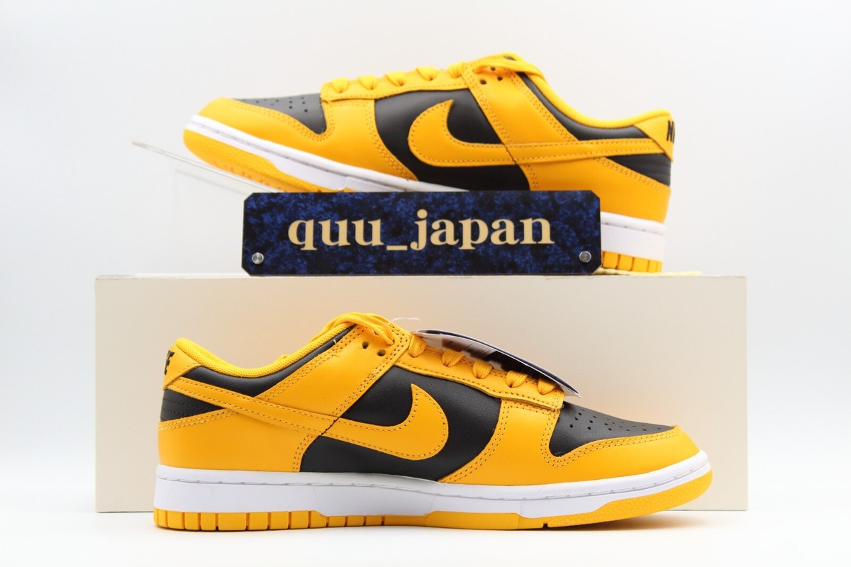Nike dunk low goldenrod size 13 men Sneakers Release – Nike Dunk Low Retro “Black  main image 4