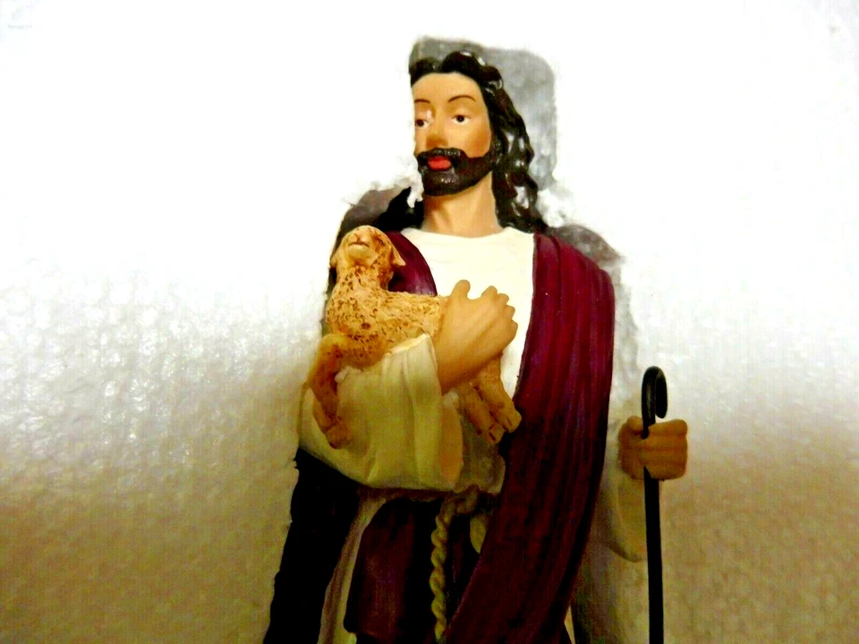 ASHTON DRAKE/TITUS TOMESCU HIJO DE DIOS, HIJO DEL HOMBRE "GUIANDO A SU REBAÑO" CON CERTIFICADO DE AUTENTICIDAD Foto 2 de 4