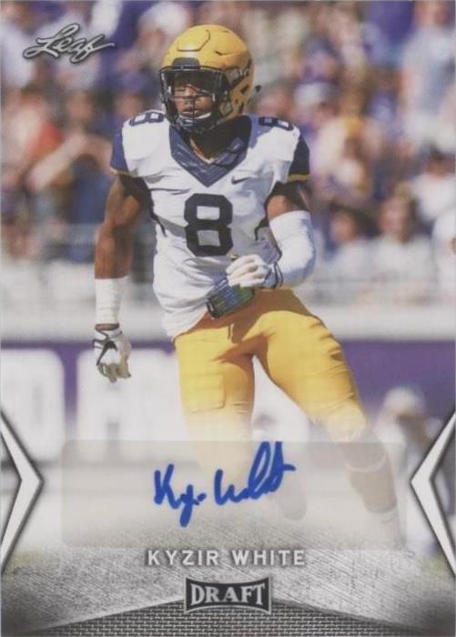 2018 Leaf Draft Kyzir White #BA-KW2 - 1 of 2
