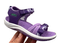 Keen Toddler Girls Outdoor Sandal Size 8 Purple Multi Adjustable Water Friendly