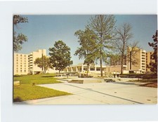 Postcard Mens and womens residence halls University Of Missouri Columbia MO USA