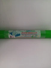 Vintage Flexi Boggan Green Slick Snow Sled Flexible Flyer F203