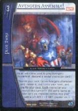 Vs System CCG Marvel Avengers Assemble Rare Card