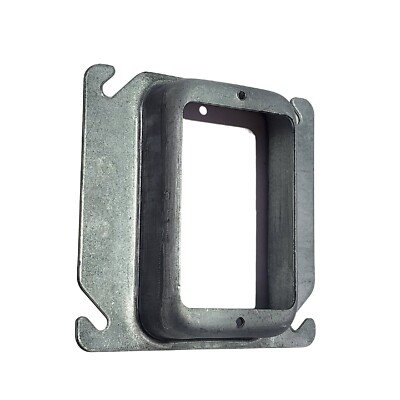 21-Steel City 52 C 15, & Equal. Single Gang 1'' Raised Plaster Rings for 4Sq. Box
